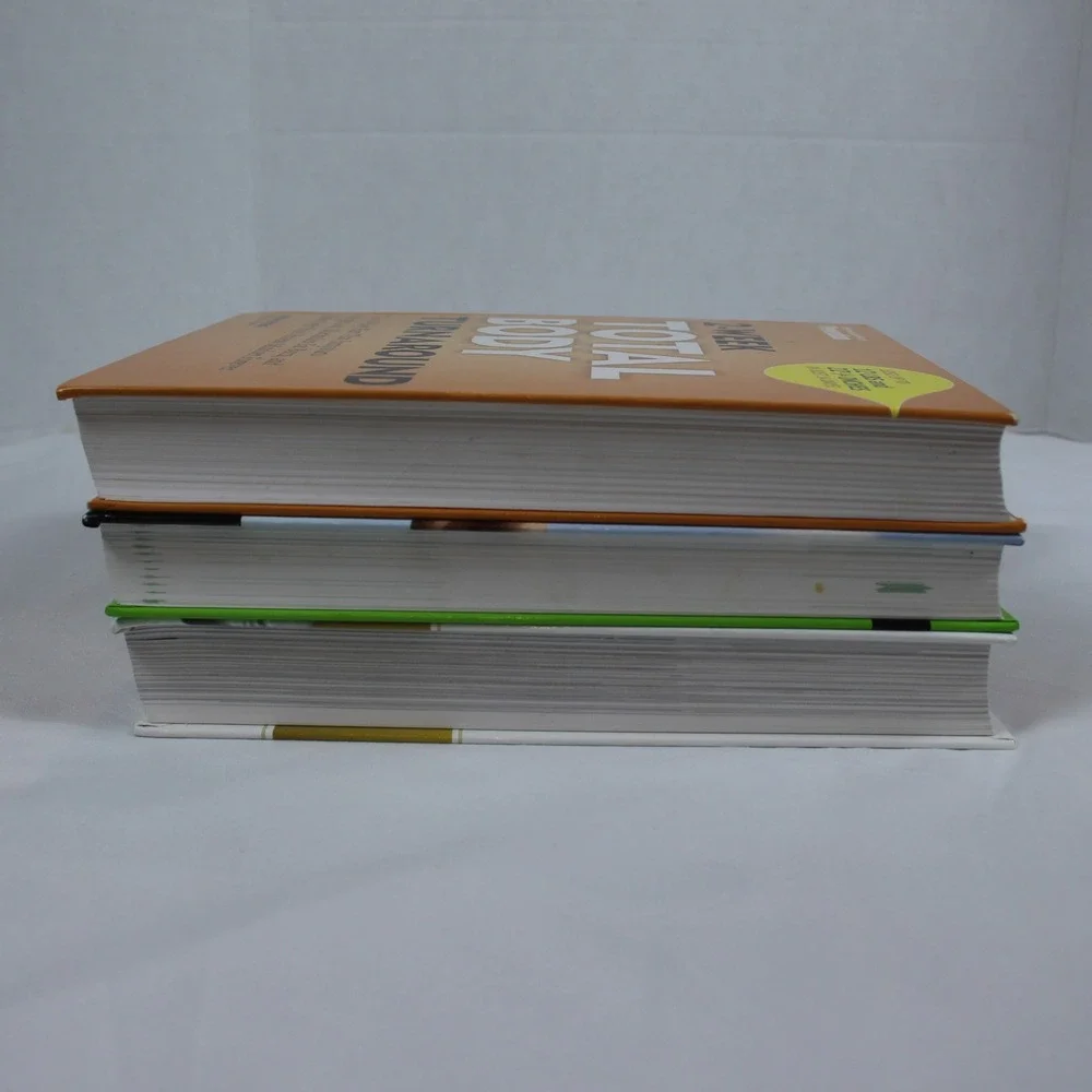 Lot of 3 Health and Wellness Books Being Beautiful‎ Walk Off Weight Total Body